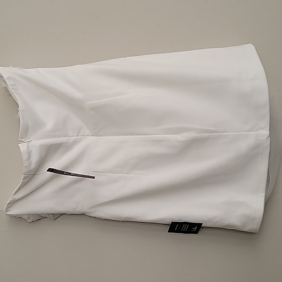 Lulus NWT  Idyllic Blooms Ivory Mesh Ruched 3D Floral Strapless Mini Dress Lulus - Picture 8 of 12